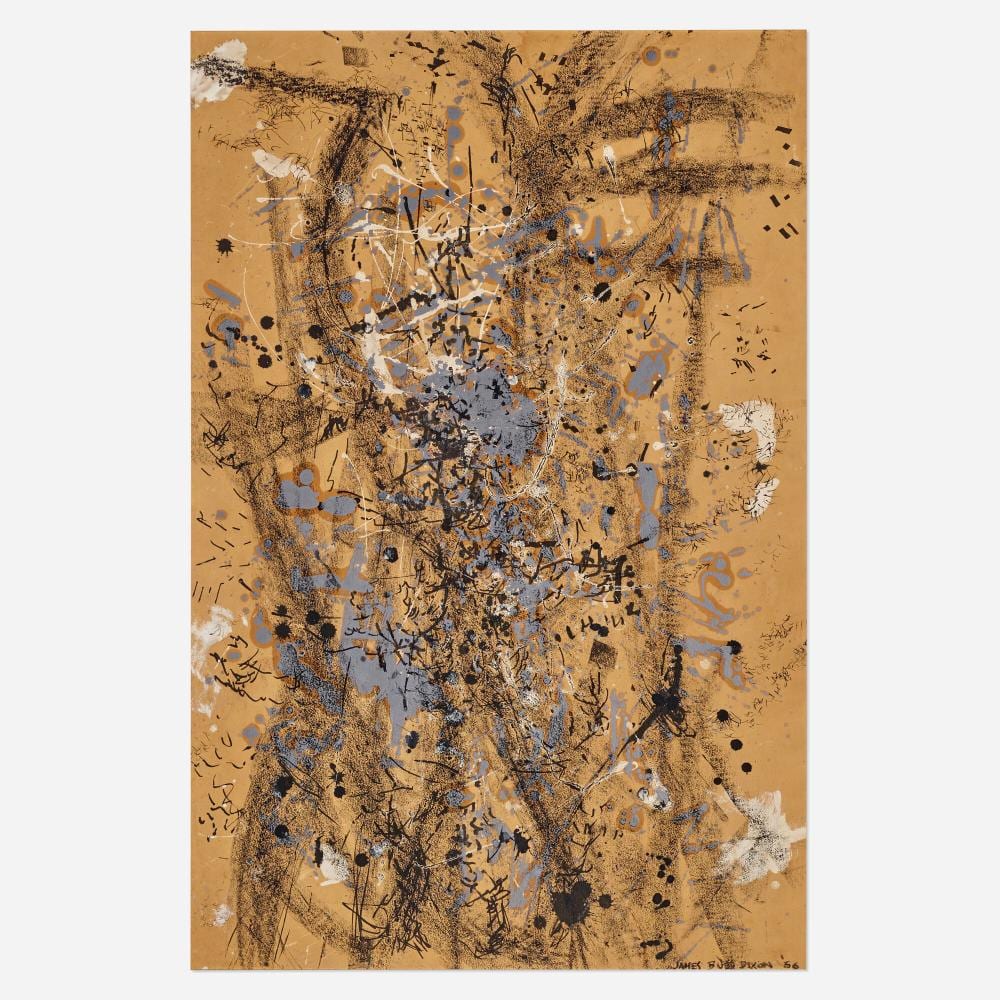James Budd Dixon comparable auction result: james budd dixon untitled