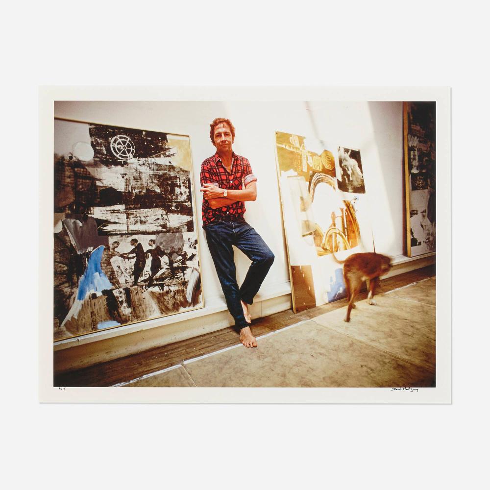 David Montgomery comparable auction result: david montgomery robert rauschenberg