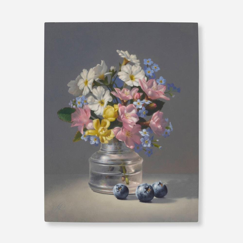 al proom old ink bottle with blueberries · Los Angeles Modern Auctions · 2023-08-01 Al Proom comparable auction result: al proom old ink bottle with blueberries
