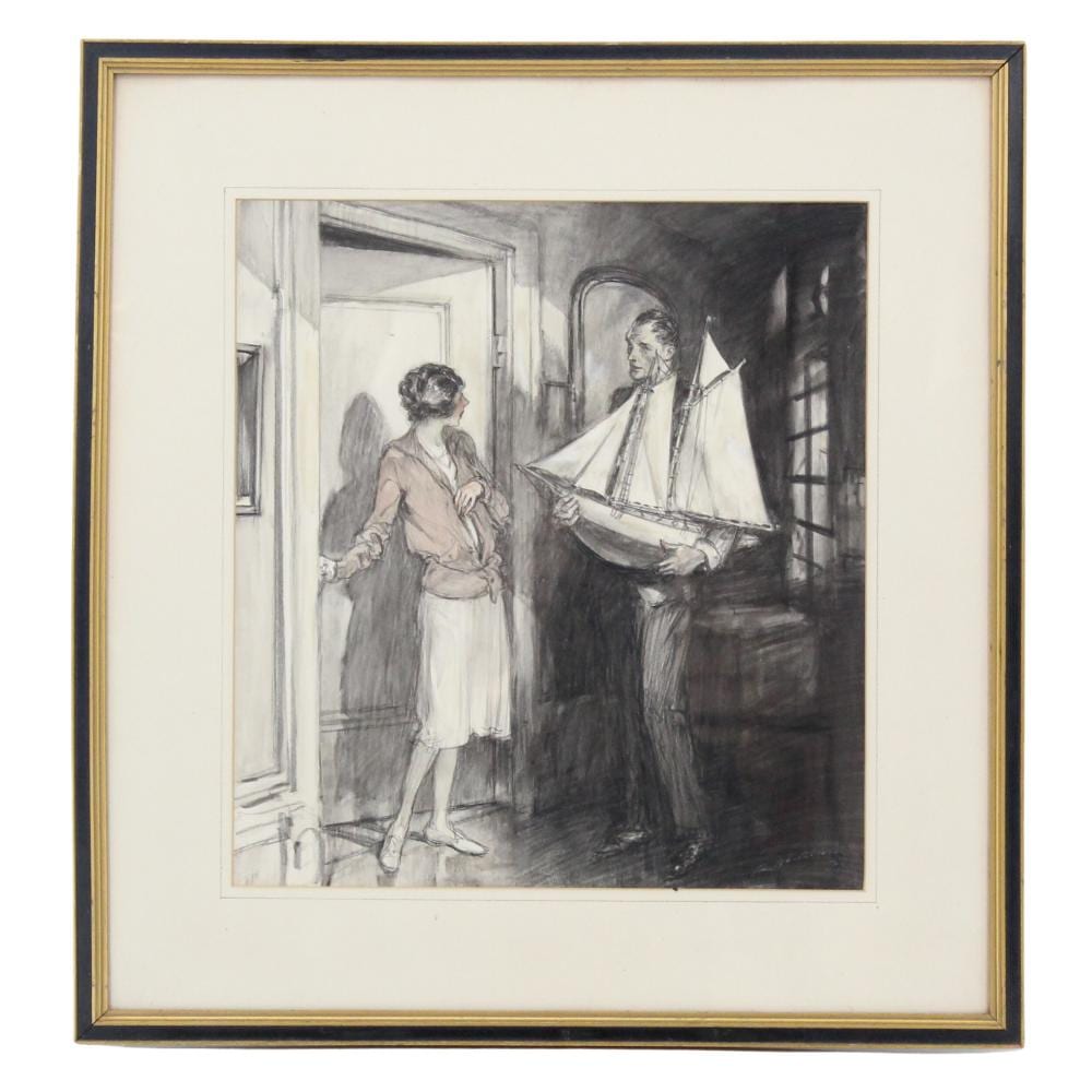 Henry Patrick Raleigh comparable auction result: henry patrick raleigh 1880 1944 usa illustration