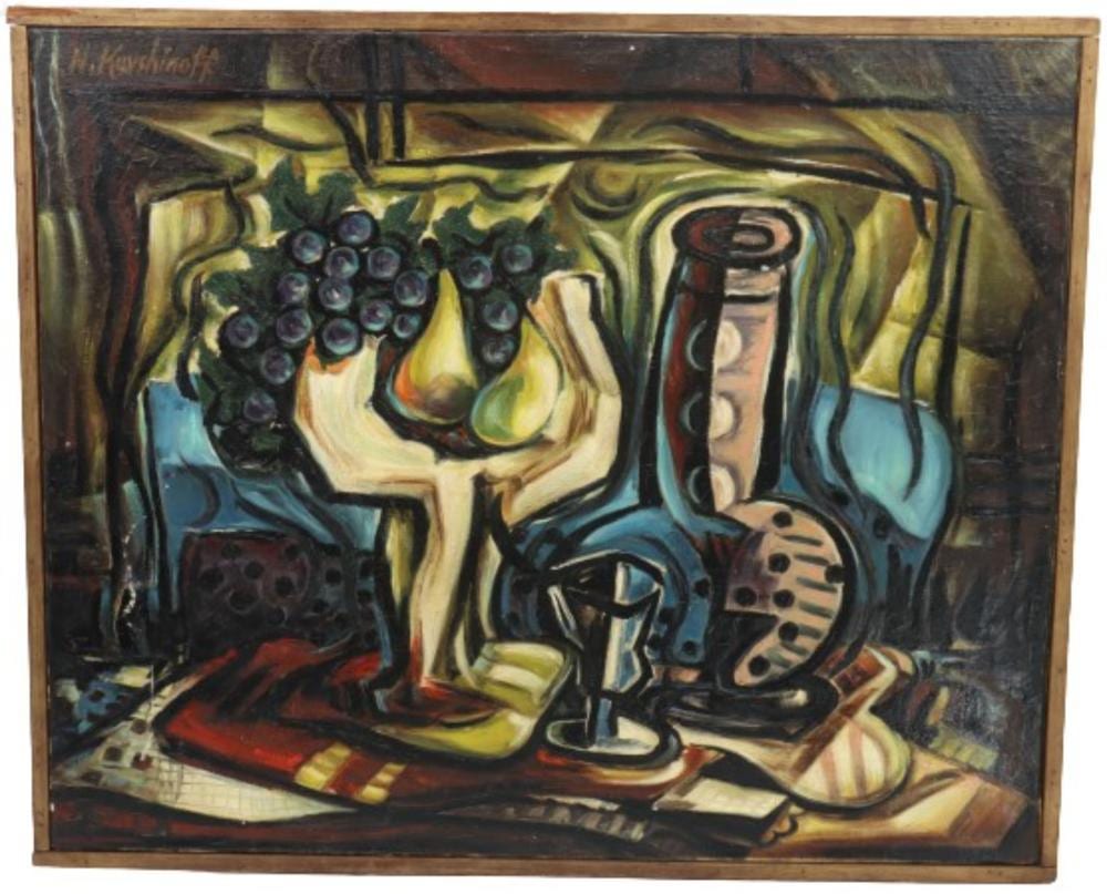 Nicolai Kuvshinoff comparable auction result: nicolai kuvshinoff 1899 1997 russian o c