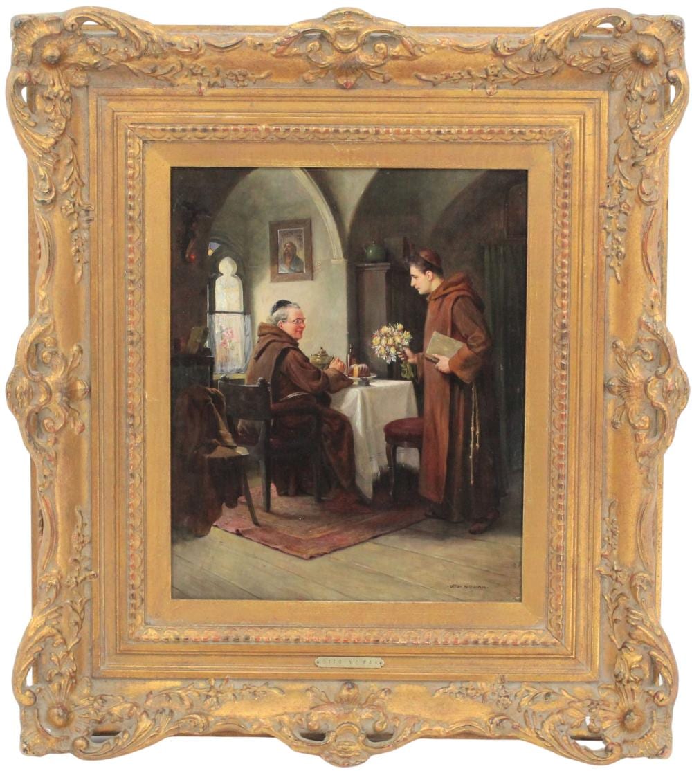 Otto Robert Nowak comparable auction result: otto nowak 1874 1945 austrian oil on canvas