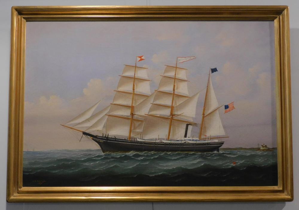 Charles Sidney Raleigh comparable auction result: charles sidney raleigh 1830 1925 wareham ma