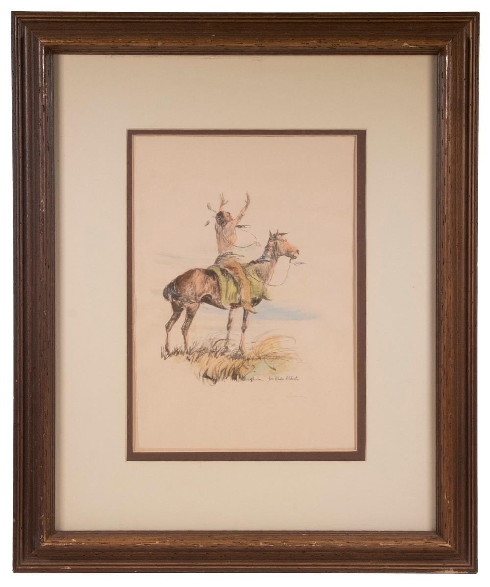 Joe Rader Roberts comparable auction result: joe rader roberts tx 1925 1982