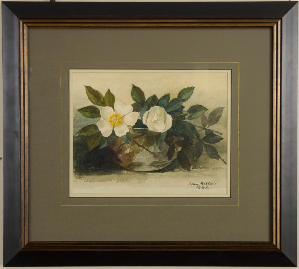 Ellen Robbins comparable auction result: ellen robbins 1828 1905 still life with flowers