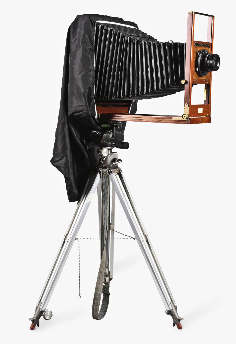 An Eastman Kodak Empire State No.1 11 x 14 large format camera with accessories sold by Schmitt Horan & Co., lot 242 — auction record photograph