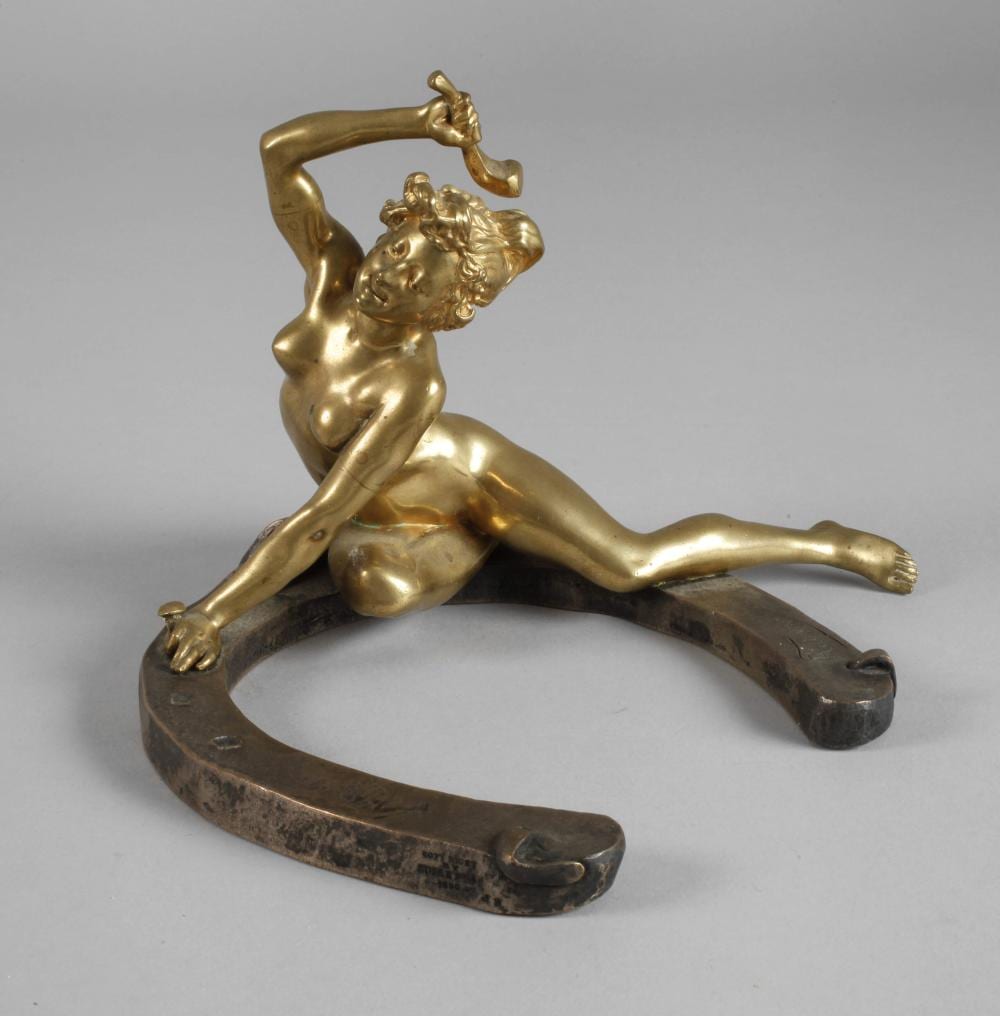 Georges Récipon comparable auction result: georges r cipon la porte bonheur