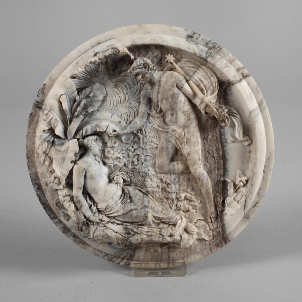 Edward William Wyon comparable auction result: tondo nach edward william wyon