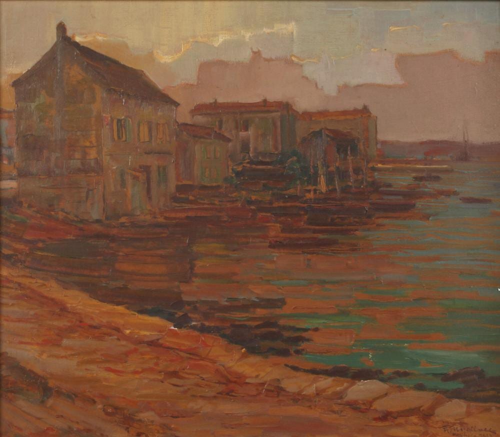 frantisek myslivec haus am meer · Auktionshaus Mehlis GmbH · 2023-08-26 Frantisek Myslivec comparable auction result: frantisek myslivec haus am meer