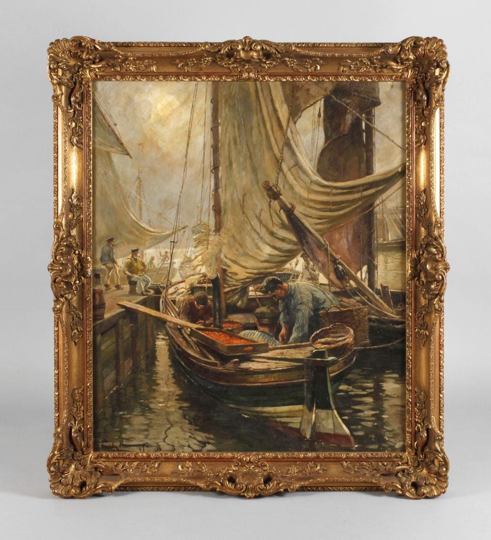 Friedrich Raupp comparable auction result: fritz raupp fischerhafen