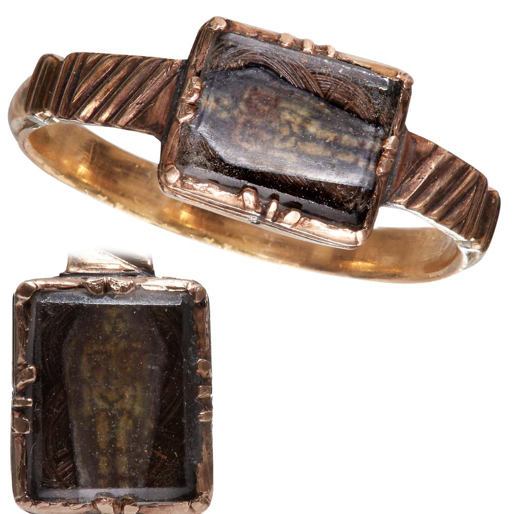 ANTIQUE & UNUSUAL SKELETON RING sold by Etrusca Auction, lot 103 — auction record photograph