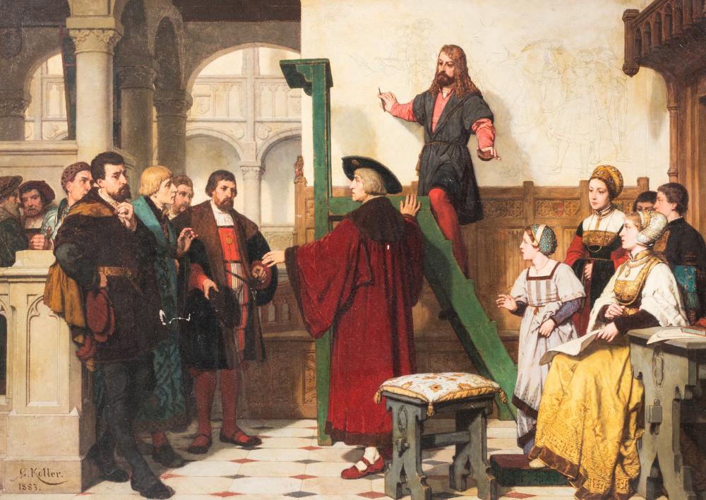 guillaume koller 1829 1884 the visit of emperor maximilian to albrecht d rer oil on panel dated 1883 · Coronari Auctions · 2023-08-29 Wilhelm (1829) Koller comparable auction result: guillaume koller 1829 1884 the visit of emperor maximilian to albrecht d rer oil on panel dated 1883