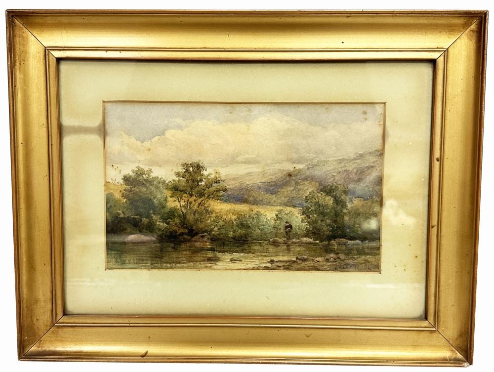 george harlow white watercolor · Robert Slawinski Auctioneers, Inc. · 2023-08-15 George Harlow White comparable auction result: george harlow white watercolor