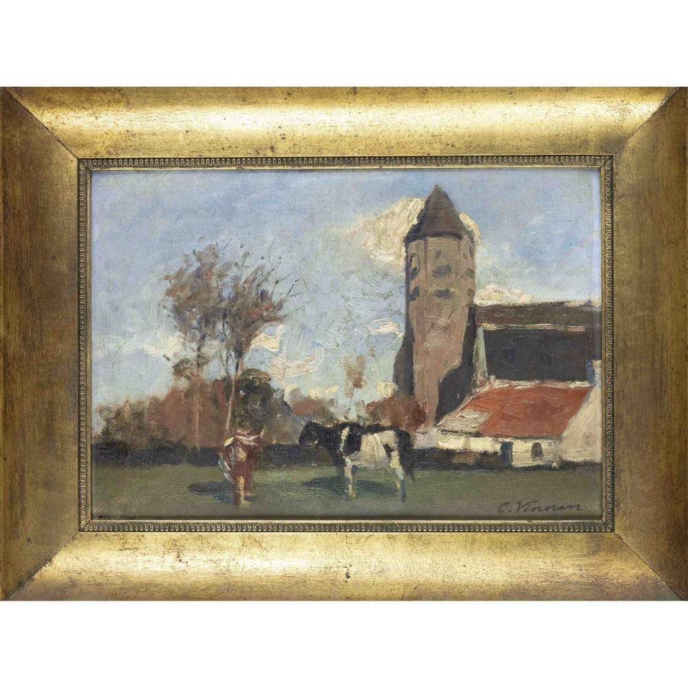 Carl Vinnen comparable auction result: carl vinnen 1863 1922 german land