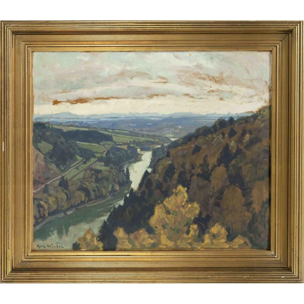 karl wendel 1878 1943 view over t · Historia Auctionata · 2023-08-29 Karl Wendel comparable auction result: karl wendel 1878 1943 view over t