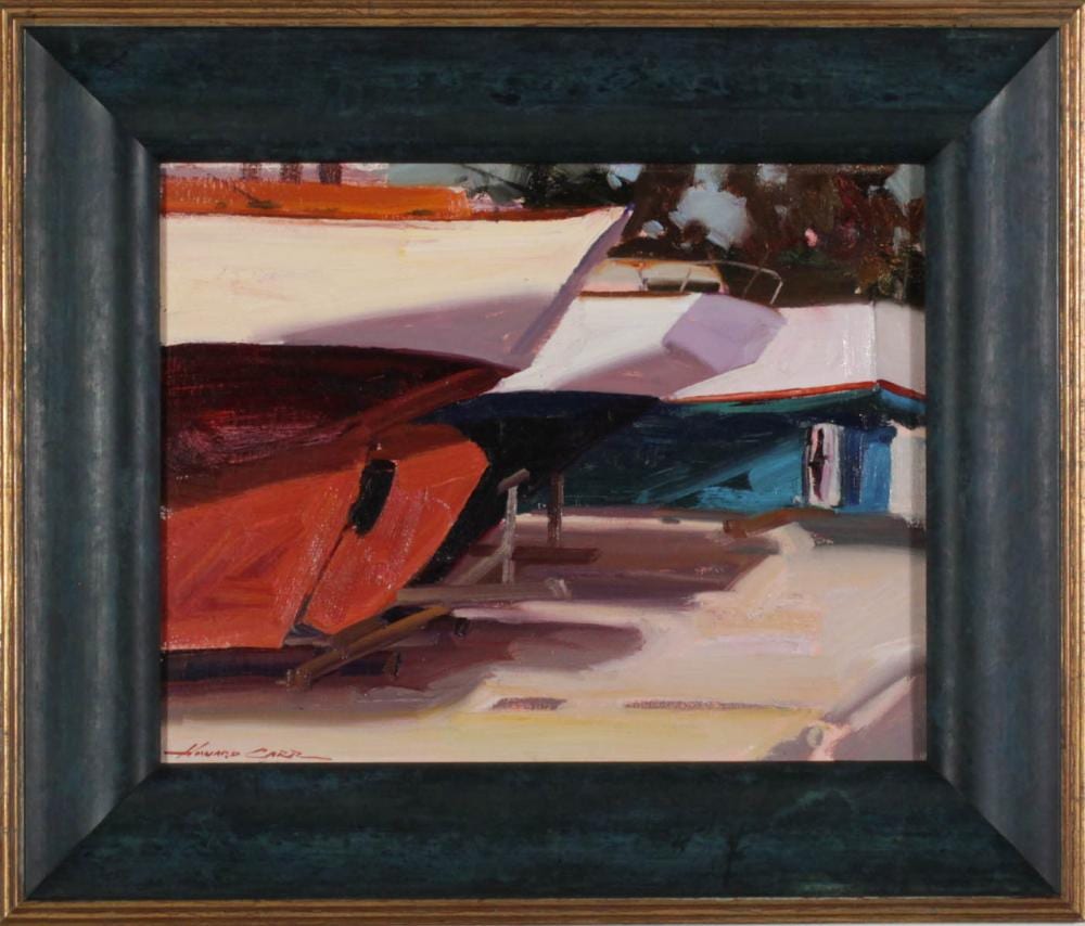 Howard Carr comparable auction result: howard carr oil on board