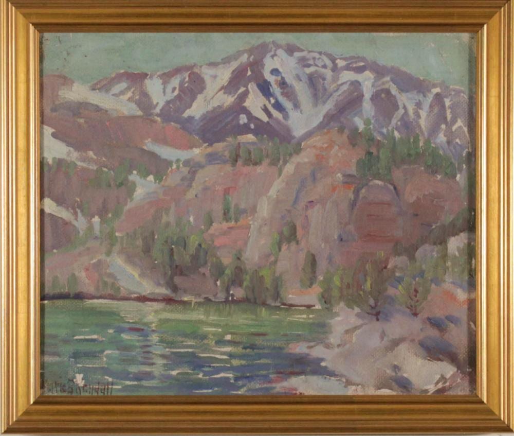 Marie Kendall comparable auction result: marie b kendall oil on canvas