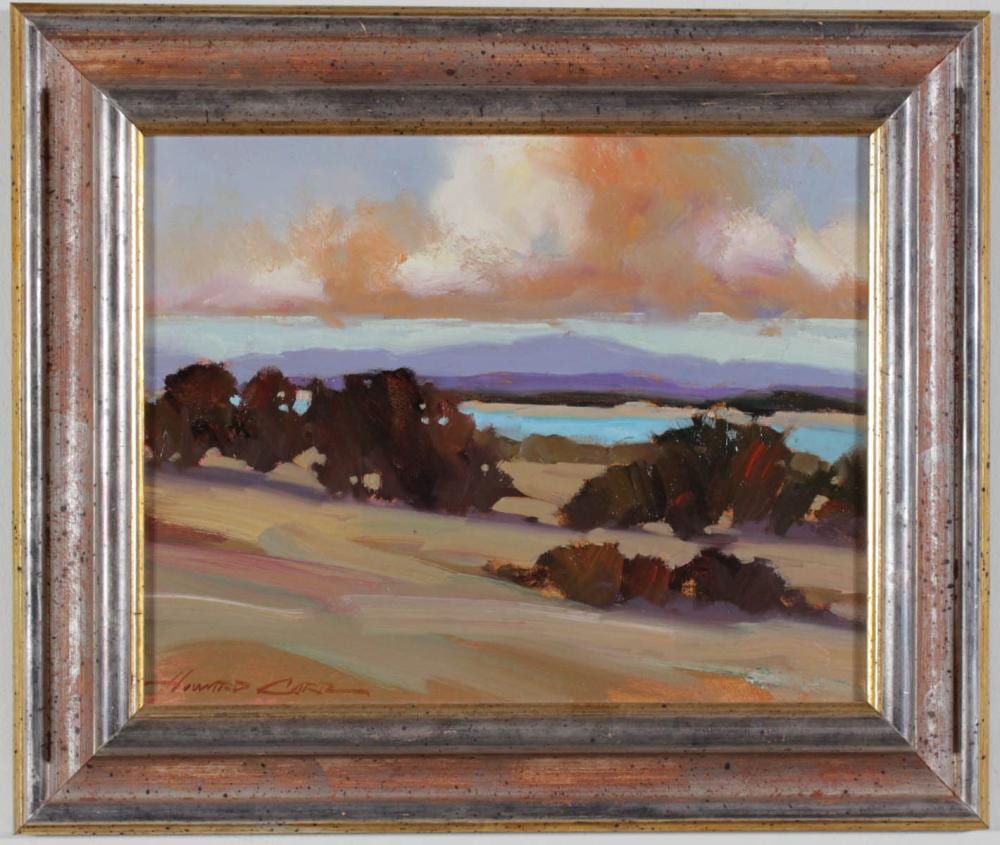 Howard Carr comparable auction result: howard carr oil on board