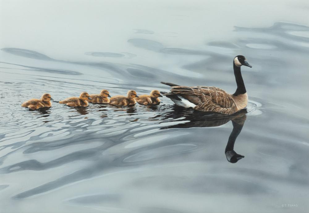 Terry Isaac comparable auction result: terry isaac american 1958 2019 mother goose