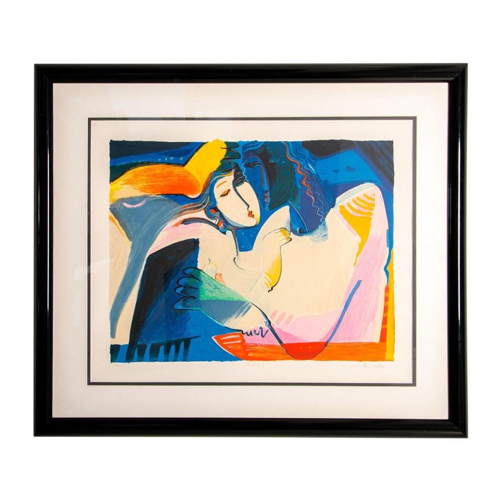 Ali Golkar comparable auction result: ali golkar b 1948 color serigraph on paper