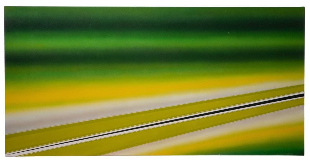 Rita Letendre comparable auction result: rita letendre canadian b 1928 denke oil on canvas