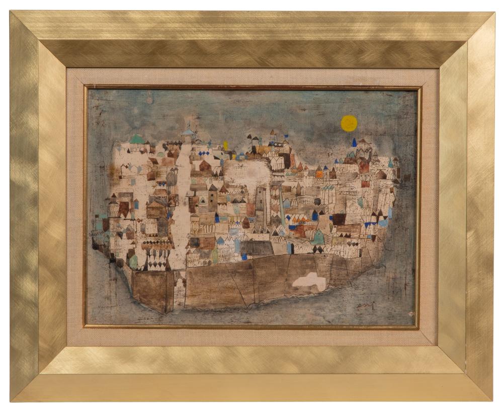 Ossi Czinner comparable auction result: ossi czinner swiss 1924 2014 cassein on board