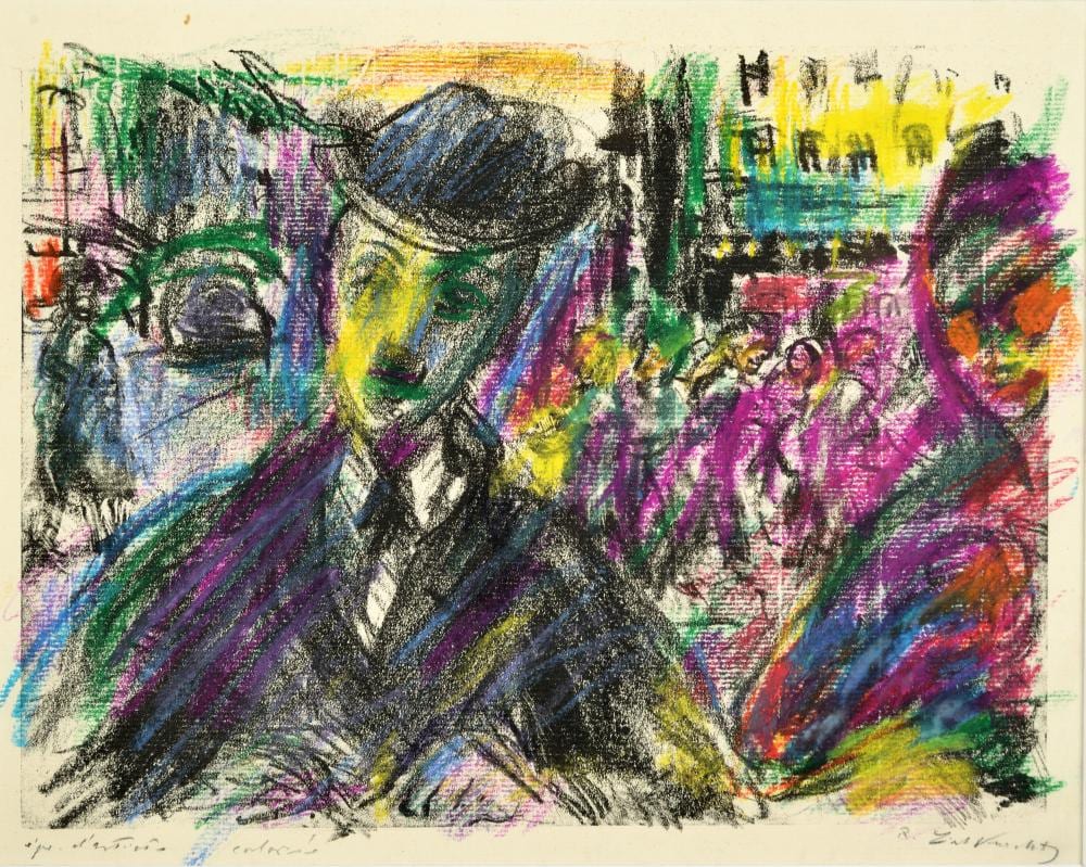 robert liebknecht mann auf der stra e ca 1958 · Kunstauktionshaus Leipzig · 2023-10-07 Robert Liebknecht comparable auction result: robert liebknecht mann auf der stra e ca 1958