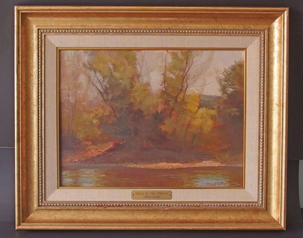 caroll collier original landscape painting · Midnight Sun Antique Auction · 2023-08-27 Carroll Collier comparable auction result: caroll collier original landscape painting