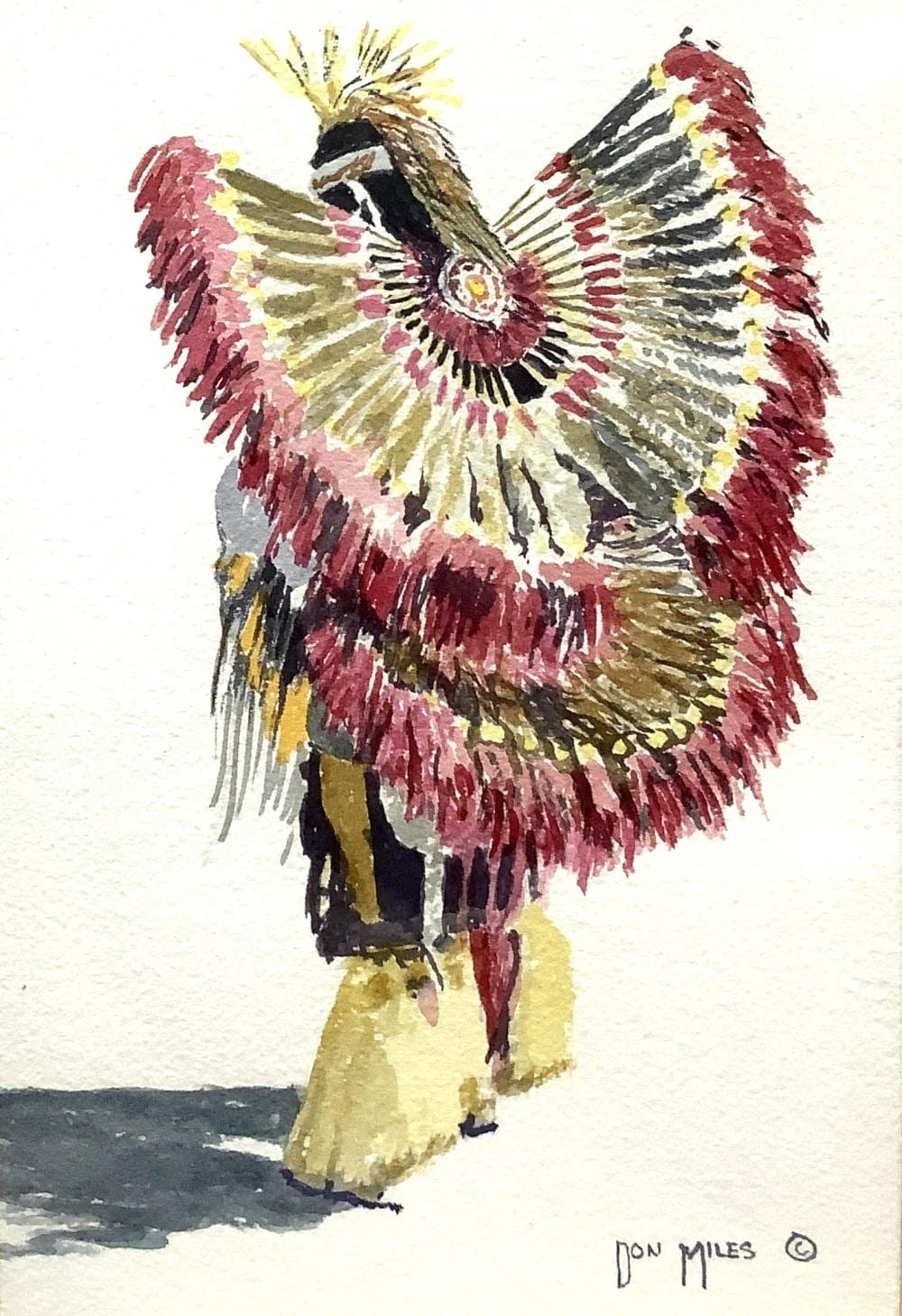 Don Miles comparable auction result: don miles 1912 1990 watercolor on paper