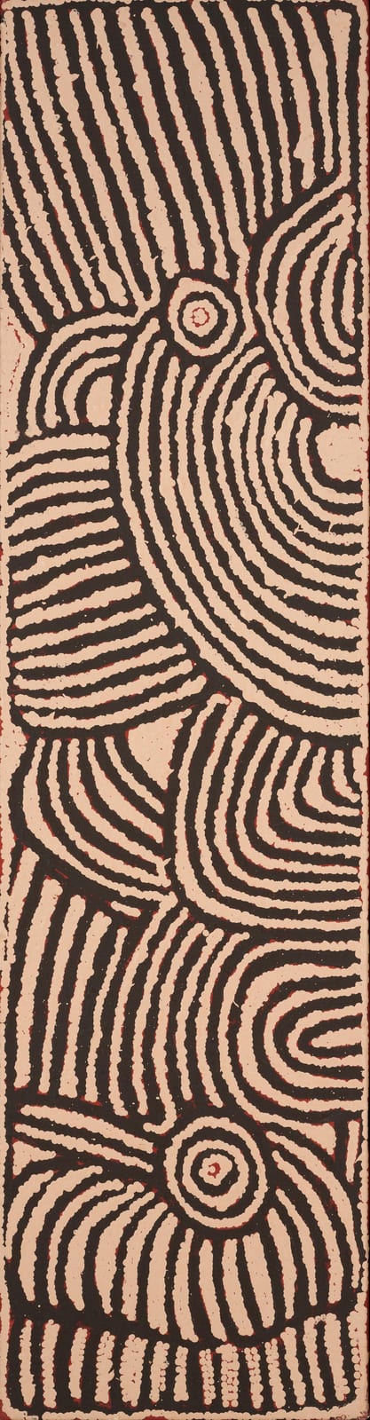 Nancy Ross Nungurrayi comparable auction result: nancy ross nungurrayi c 1935 2009 language group pintupi untitled 2000 synthetic polymer paint on linen 107 x 28cm
