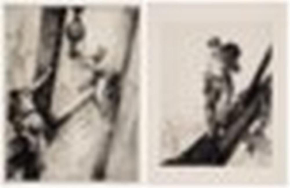 James E. Allen comparable auction result: james e allen 1894 1964 two prints by the artist largest sheet 15 x 1