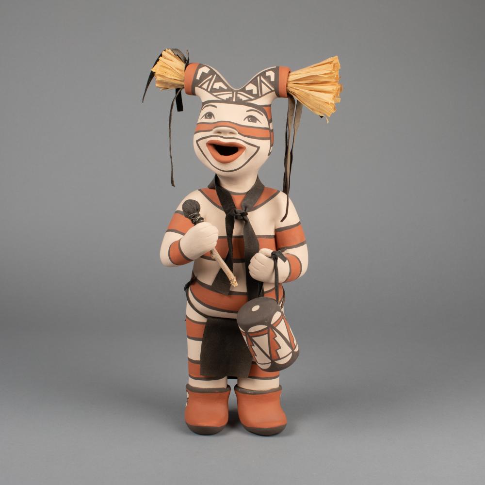 Kathleen Wall comparable auction result: kathleen wall drummer koshare