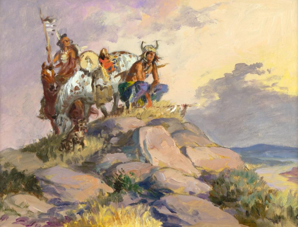 Charlie Dye comparable auction result: charlie dye 1906 1972 the scouts