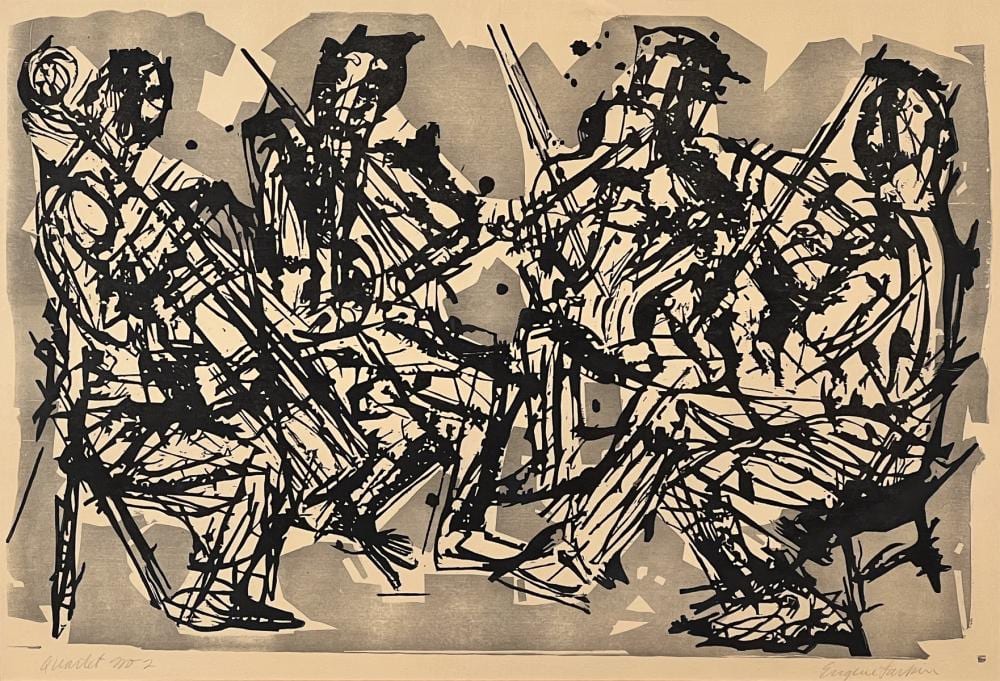 eugene larkin american 1921 2010 · J. Garrett Auctioneers · 2023-09-10 Eugene Larkin comparable auction result: eugene larkin american 1921 2010