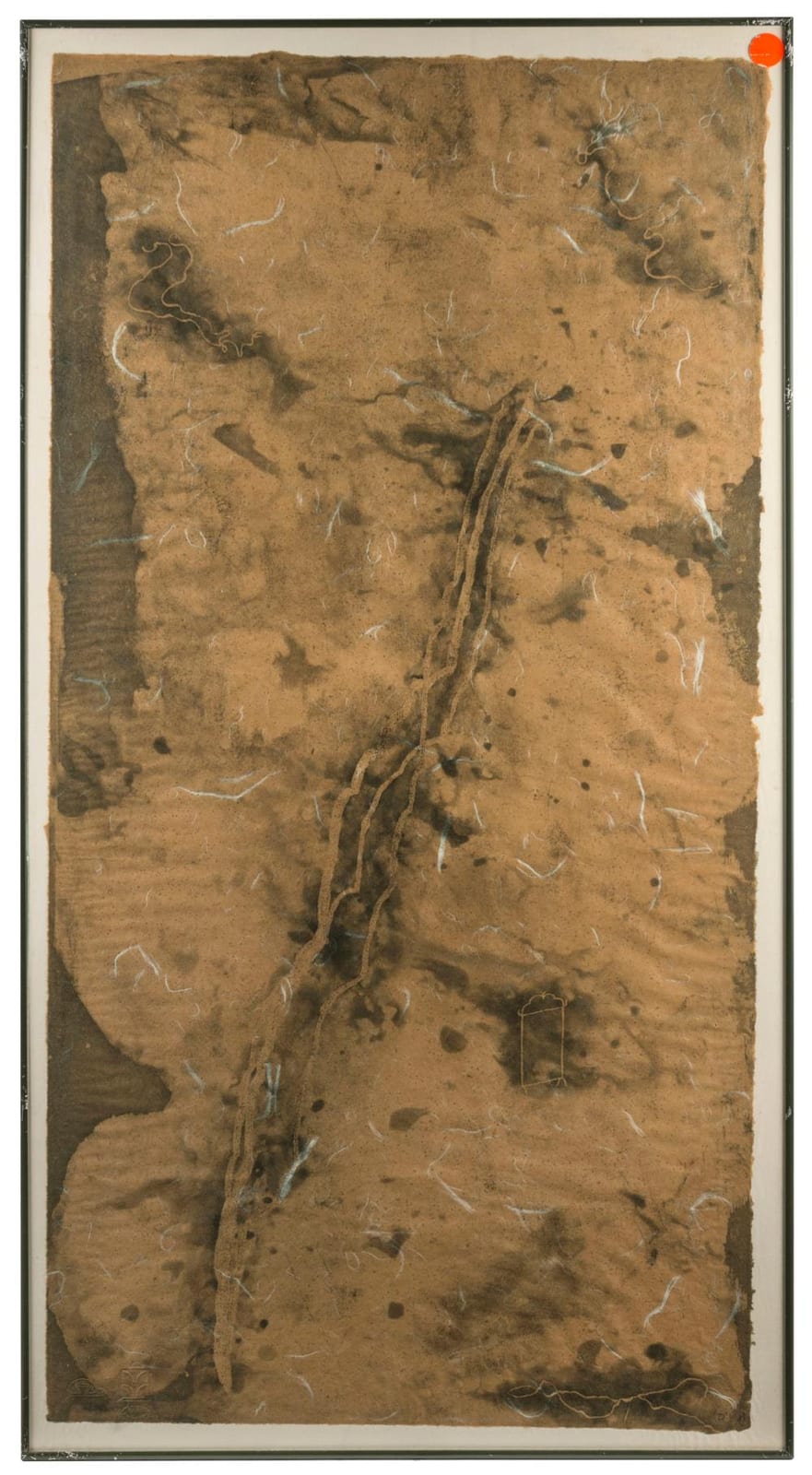 Max Miller comparable auction result: max miller 1940 set of five untitled abstracts mixed media 103 x 55cm overall