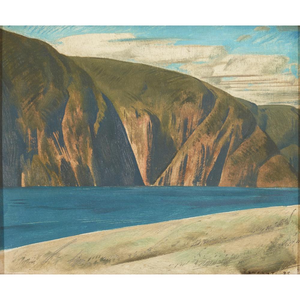 Charles Fraser Comfort comparable auction result: charles fraser comfort canadian 1900 1994 sagenay river