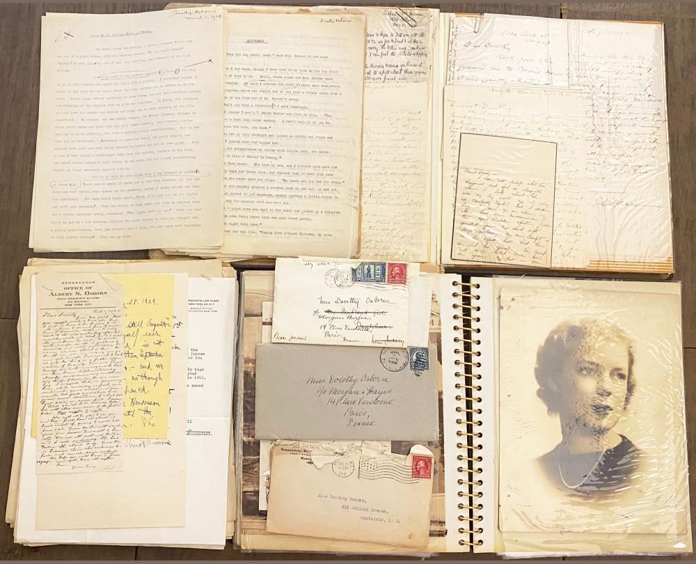 Archive of Suffragist and Daughter of Handwriting Expert 80pp sold by University Archives, lot 179 — auction record photograph