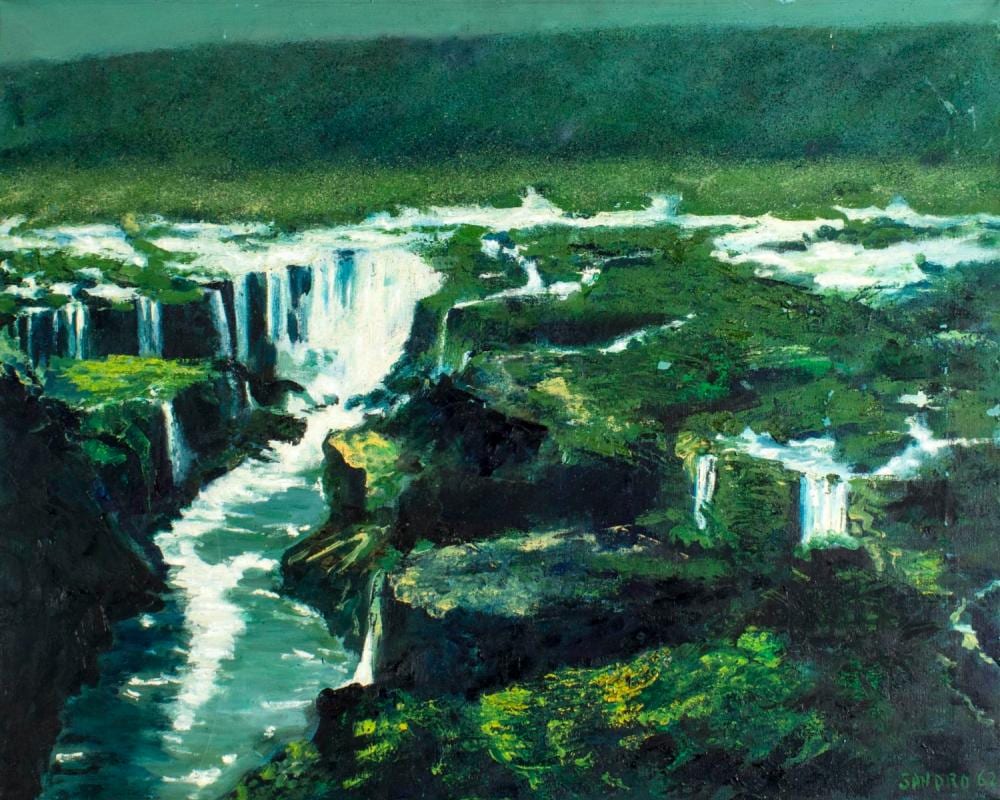 Alessandro Diani comparable auction result: sandro diani italy ny 1937 2017 oil painting