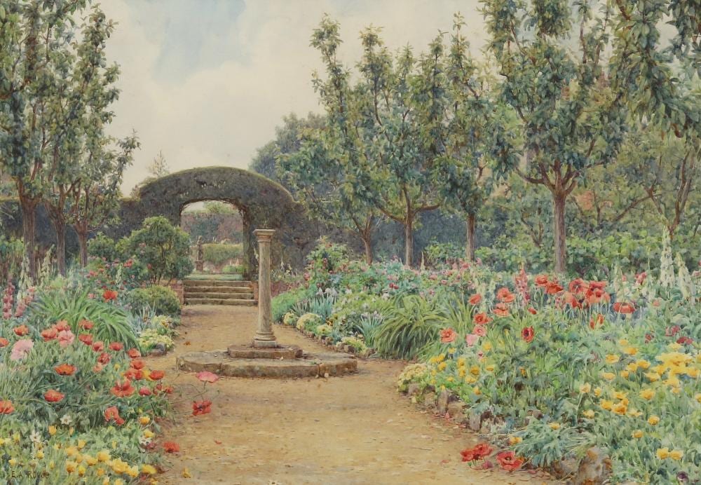 E. Arthur Rowe comparable auction result: ernest arthur rowe british 1863 1922 penshurst kent watercolor on paper sight 9 1 2 x 13 1 2in 24 1 x 34 3cm