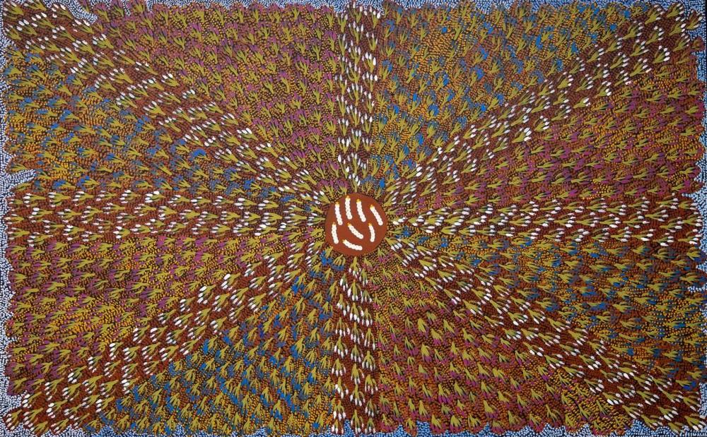 Janet Forrester Ngala comparable auction result: janet forrester ngala sugar bag dreaming