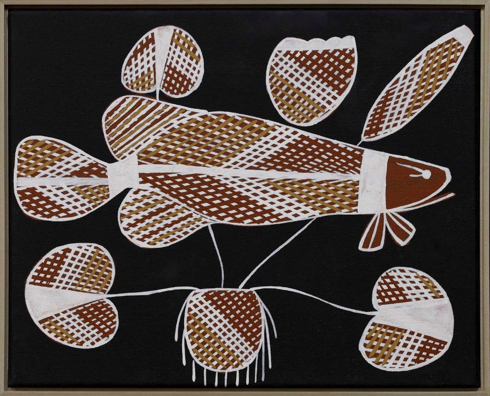 Tony Nadjalaburnburn comparable auction result: tony nadjalaburnburn barramundi