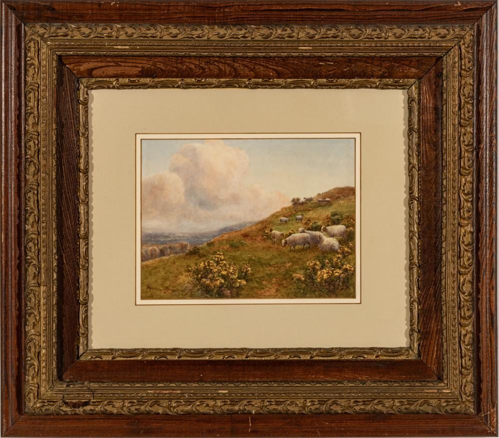 Arthur Stanley Wilkinson comparable auction result: arthur stanley wilkinson english 1860 1930 watercolor on paper devonshire pasture h 9 75 w 13
