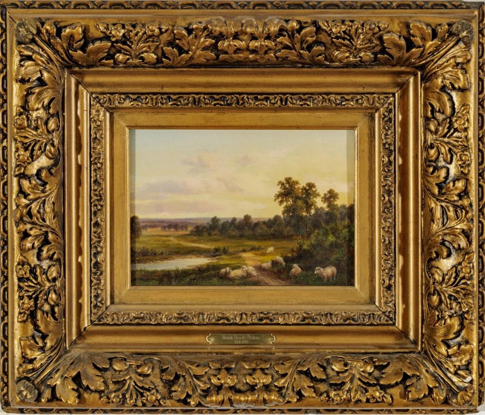 Henry Harold Vickers comparable auction result: henry harold vickers english canadian 1851 1918 oil on panel ca 1905 the chase staffordshire h 6 25 w 8 75
