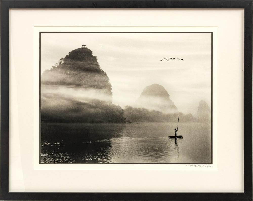 Monte Nagler comparable auction result: monte nagler american b 1939 inkjet photograph 2007 guilin morning h 15 5 w 20 25