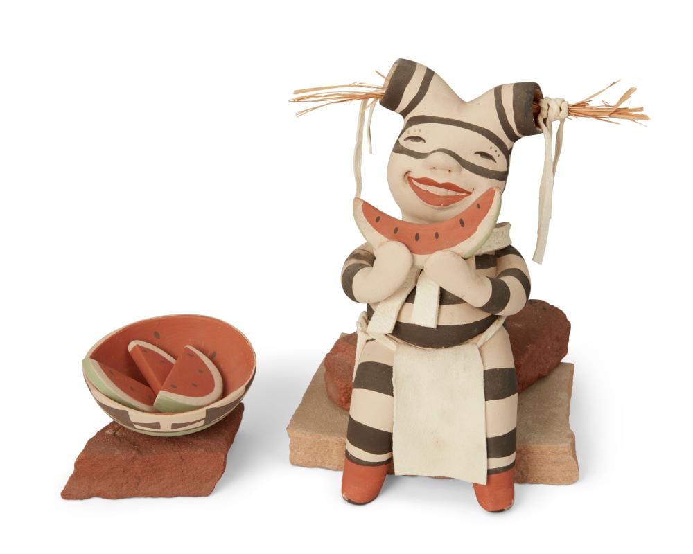 Kathleen Wall comparable auction result: kathleen wall b 20th century jemez pueblo