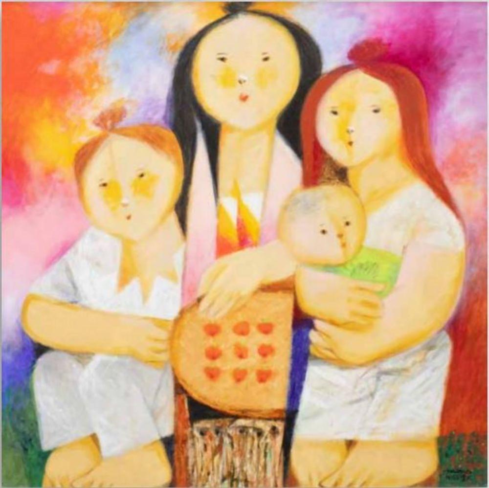 Mauro Malang Santos (1928 - 2017) - Mag-Iina comparable sale
