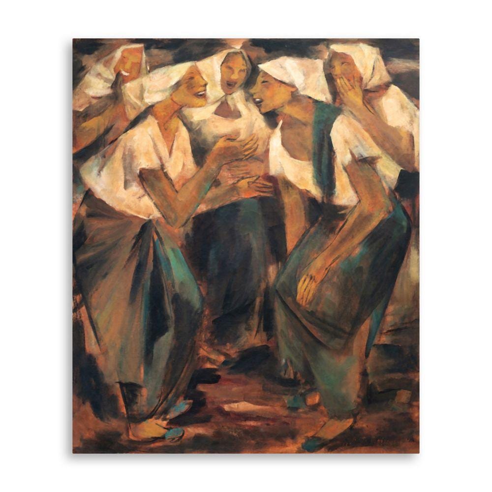 Anita Magsaysay-Ho (1914 - 2012) - Laughter comparable sale