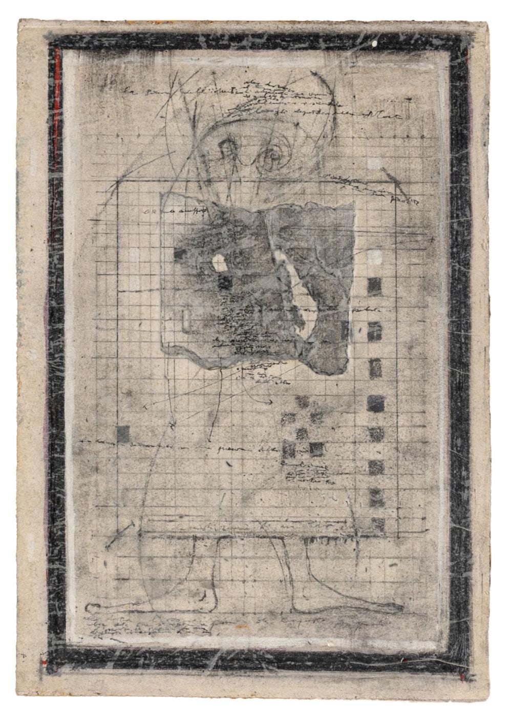 Magdalo Mussio comparable auction result: magdalo mussio untitled