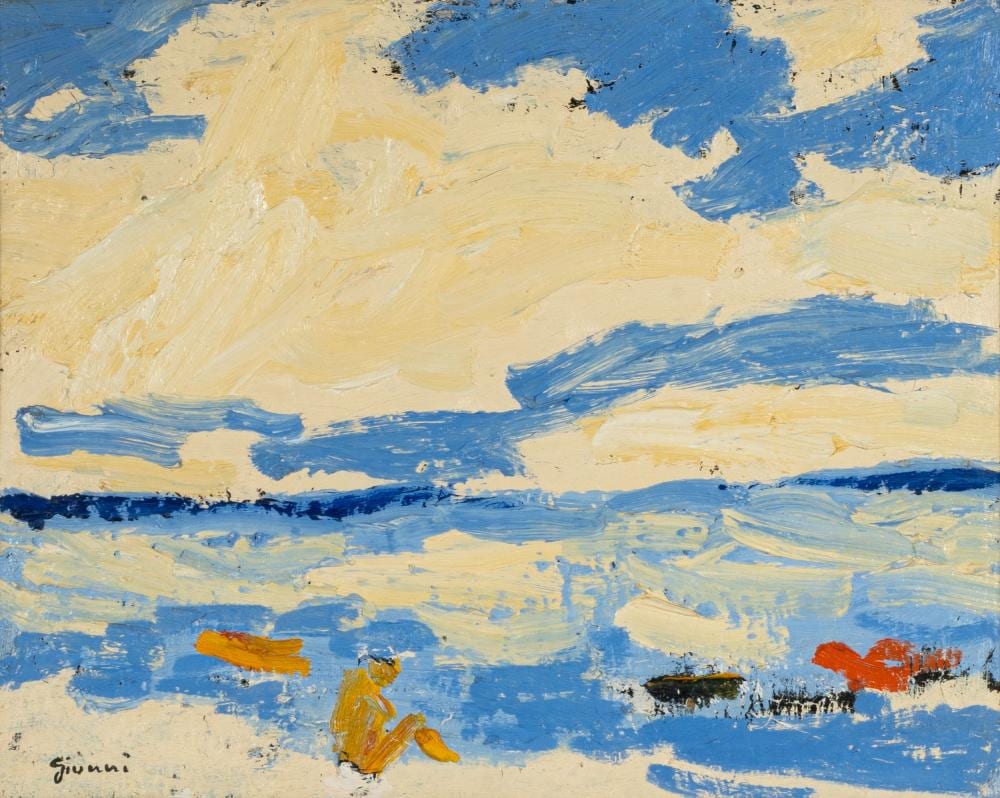 Piero Giunni comparable auction result: piero giunni untitled