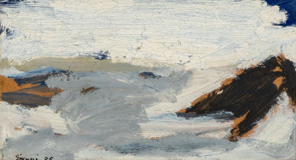 Piero Giunni comparable auction result: piero giunni l abetaia nera